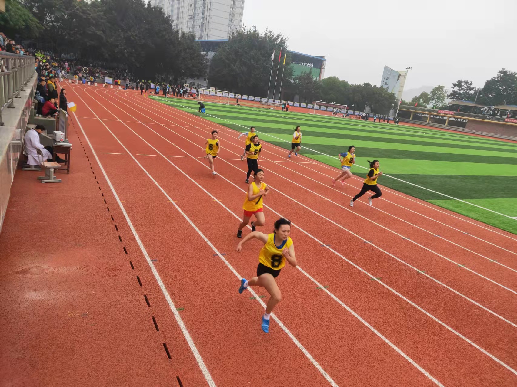 巴南区举行第十三届健康校园杯中小学生体育运动会
